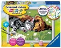 Ravensburger Malen nach Zahlen, tiefer Schlaf