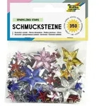 Folia Schmucksteine SPARKLING STARS, 350 St&uuml;ck, Gr&ouml;&szlig;en und Farben sortiert