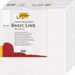 KREUL SOLO GOYA Stretched Canvas Basic Line, Keilrahmen 3er Set, 20 x 20 cm