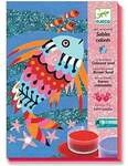DJECO Sandbild: Regenbogen Fische