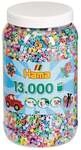 Hama B&uuml;gelperlen Pastell-Mix 13000 St&uuml;ck