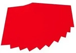Folia Bastelfilz 150g/m2, 20x30cm, 10 Blatt, hochrot