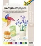Folia Transparentpapier 115g/m2, DIN A4, 10 Blatt, 10-farbig COLOURMIX