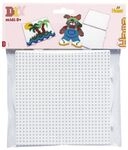 Hama&reg; B&uuml;gelperlen Midi - 2er Set Stiftplatten im Beutel - 2x Multi Quadrate.