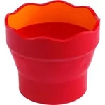 Faber-Castell Wasserbecher CLIC&GO Rot