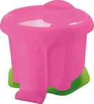 Pelikan Wasserbox Elefant mit Pinselhalter und Wasserkammer, Wasserbecher, pink