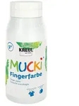 KREUL Fingerfarben MUCKi wei&szlig; 750ml Flasche, Grundpreis: &euro; 13,32 / l