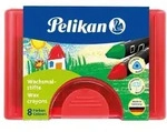 Pelikan Wachsmalstifte wasserfest dick dreieckig, 8er Set