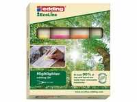 Edding Textmarker EcoLine 24 Highlighter 4er Set