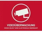 ABUS AU1320 Warnaufkleber Video&uuml;berwachung Sprachen Deutsch (B x H) 14.8mm x 10.5mm