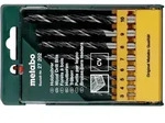 Metabo 627202000 Holz-Spiralbohrer-Set 8teilig 3 mm, 4 mm, 5 mm, 6 mm, 7 mm, 8 mm, 9