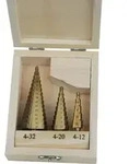 Br&uuml;der Mannesmann M54603 Stufenbohrer-Set 3teilig 1St.