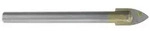 Wolfcraft 7978010 Glas- und Fliesenbohrer 8 mm Gesamtl&auml;nge 100 mm Zylinderschaft 1