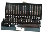 Wolfcraft 1386000 Bit-Set 31teilig Kreuzschlitz Phillips, Innen-Vierkant (Robertson),