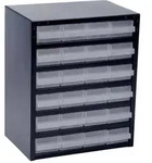 raaco 250/24-1 Kleinteilemagazin (B x H x T) 357 x 435 x 255 mm Anzahl F&auml;cher: 24