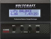 VOLTCRAFT V-Charge 60 DC Modellbau-Multifunktionsladeger&auml;t 12 V 6 A LiPo, LiIon,