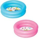 Bestway Baby-Pool 2-Ring &Oslash;61x25cm, rosa/blau
