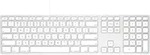 Matias FK318S Wired Aluminium Keyboard for Mac USB Tastatur US-Englisch,...
