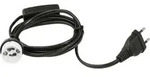 Eurolite 51100667 Lampenfassung GU10 230 V mit Eurostecker, mit Wippschalter