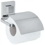 Vacuum-Loc&reg; Edelstahl Toilettenpapierhalter Cover Mod. Quadro, Befestigen ohne