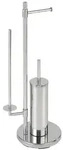 Stand WC-Garnitur Universalo Neo, integrierter Toilettenpapierhalter