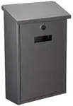 Velleman BG10003 BG10003 Briefkasten Silber Schl&uuml;sselschloss