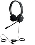 Jabra Evolve 20 On Ear Headset kabelgebunden Stereo Schwarz
