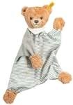 Steiff - Schmuset&uuml;cher - Schlaf-gut-B&auml;r Schmusetuch, grau, 30cm