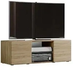 Holz TV Lowboard M&ouml;bel Fernsehschrank Lowina L
