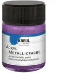 KREUL Acryl Metallicfarbe flieder 50ml Glas