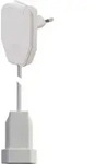 NVB 104580 Strom Verl&auml;ngerungskabel Wei&szlig; 3.00m H03VVH2-F 2X 0,75mm2 mit