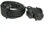 AS Schwabe 60456 Strom Verl&auml;ngerungskabel 16A Schwarz 10.00m H07RN-F 3G 1,5mm2