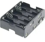 Goobay 12460 Batteriehalter 10x Mignon (AA) Druckknopfanschluss (L x B x H) 77 x 60 x