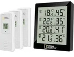 Bresser 13222 - NATIONAL GEOGRAPHIC Digitales Thermo-Hygrometer f&uuml;r 4 Messbereiche,
