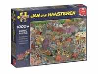 Jumbo 19071 - Jan van Haasteren, Die Blumenparade, Flower Parade, Comic Puzzle, 1000