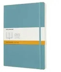 Moleskine Notizbuch Xlarge, Liniert, Soft Cover, Riff Blau