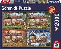 Jahreszeiten Haus (Puzzle)