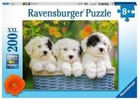 Puzzle Ravensburger Kuschelige Welpen 200 Teile XXL