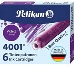 Pelikan Tintenpatronen 4001&reg; 6er Set Standard-Patronen, Violett