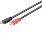 Digitus HDMI Anschlusskabel HDMI-A Stecker, HDMI-A Stecker 20.00 m Schwarz