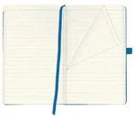 Herlitz Notizbuch Classic A5 96 Blatt my.book blue, Leseband und Falttasche