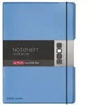 Herlitz Notizheft flex A4 2x40 Blatt Lineatur 27+28, blau