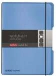 Herlitz Notizheft A5/40 kariert, blau, PP, my.book flex