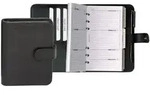 Systemplaner A6, Kunstleder schwarz (Nr.16501)