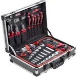 Meister Werkzeuge WU8971460 Universal Werkzeugkoffer best&uuml;ckt 121teilig (L x B x H)