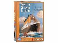 Eurographics 6000-1333 - Titanic White Star Line , Puzzle, 1.000 Teile, Spielwaren
