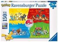 Kinderpuzzle 150 XXL Teile - Pok&eacute;mon - Pok&eacute;mon Typen