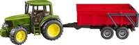 bruder 02057 John Deere 6920 + Wannenkippanh&auml;nger (rot)