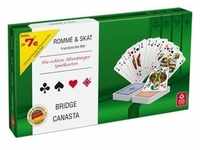 ASS Altenburger Spielkarten - Spielkartenkassette - französisches Bild, in