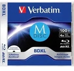 Verbatim 43833 M-DISC Blu-ray Rohling 100 GB 1 St. Slimcase Bedruckbar